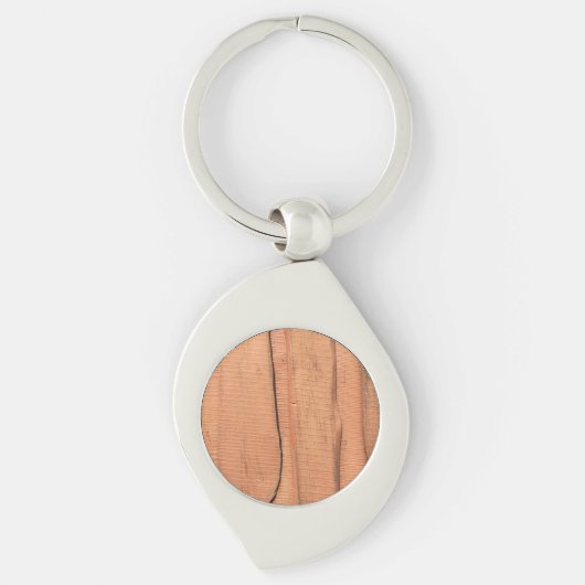 Porte-clés Texture en bois (Devant)