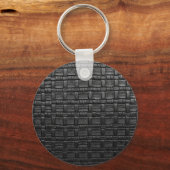 Porte-clés Texture en cuir (Recto)