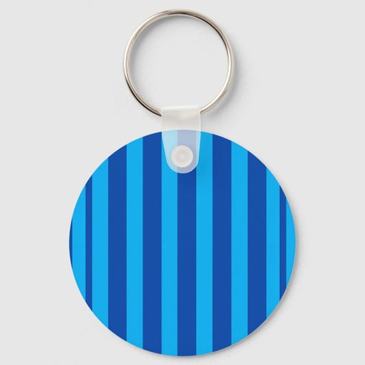 Porte-clés Texture rayée bleue (Recto)