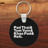Porte-clés Thai Street Food (Recto)