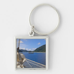 Porte-clés Thaïlande, mer d'Andaman. Navire clipper Star Fyer