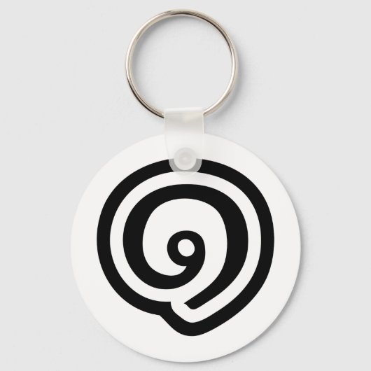 Porte-clés Thailande Numéro 1 / Un / ๑ (Nueng) Langue thaïe (Recto)