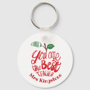 Porte-clés Thank you teacher mug you are the best!