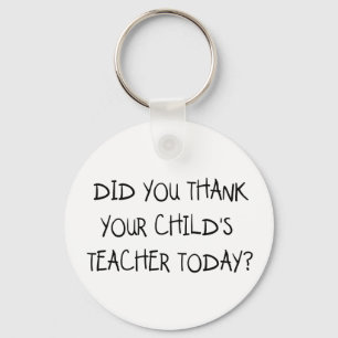 Porte-clés Thank Your Child's Teacher