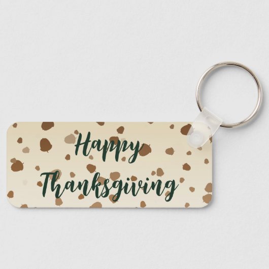 Porte-clés Thanksgiving Acorns (Recto)