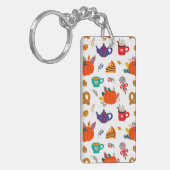 Porte-clés Thanksgiving Meme Gratitude Is One Of the Simplest (Devant gauche)