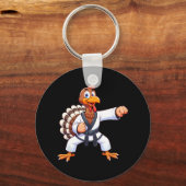 Porte-clés Thanksgiving Mixed martial art Kickboxing Judo Kar (Recto)