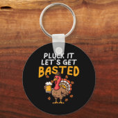 Porte-clés Thanksgiving Pluck Il Lets Se Baser Funny Fall D (Recto)