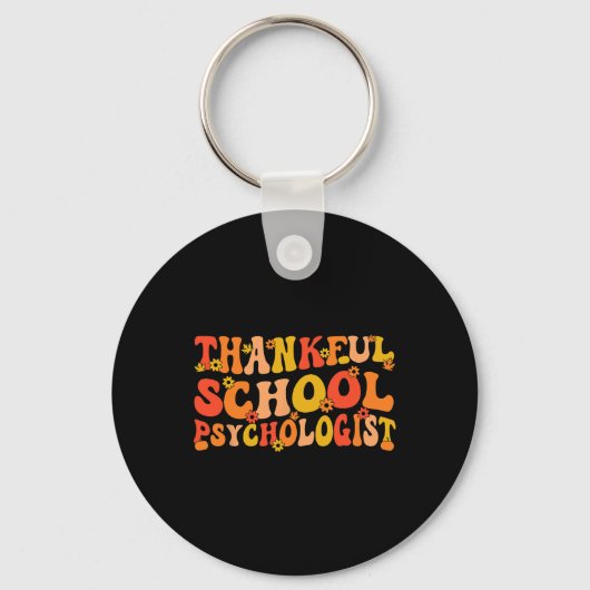 Porte-clés Thanksgiving School Psych Thanksgiving School Psyc (Recto)