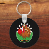 Porte-clés Thanksgiving Turkey Bowpin Matching Team 2 (Recto)