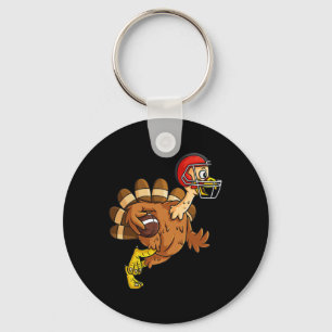 Porte-clés Thanksgiving Turquie Runback Football Boys Kid