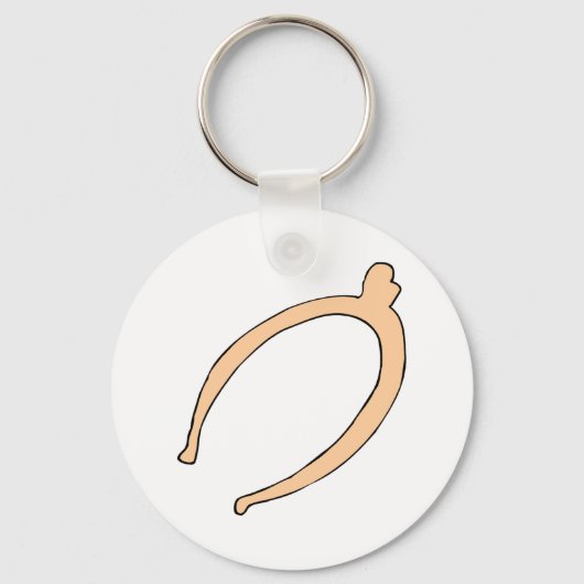 Porte-clés Thanksgiving Wishbone (Recto)