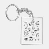 Porte-clés Thé (Devant gauche)