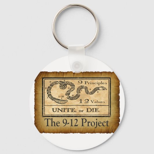 Porte-clés the912project.com unir ou mourir (Recto)
