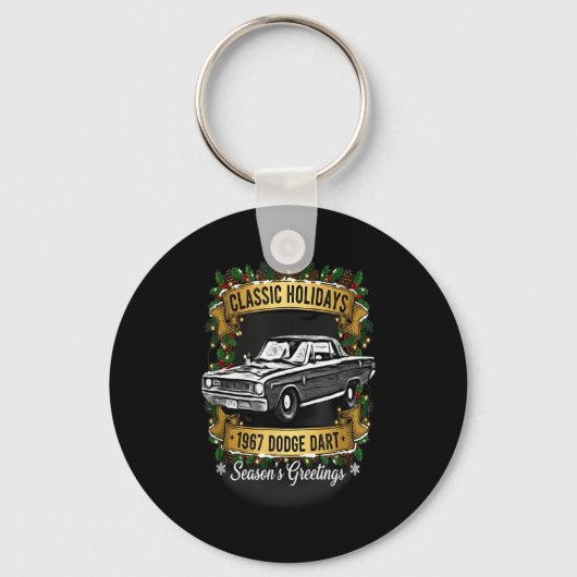 Porte-clés The 1967 Dodge Dart Clic Holiday Cheer Apparel (Recto)
