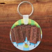 Porte-clés Thé à la crème Bourbon (Recto)