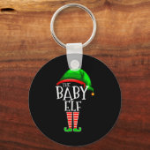Porte-clés The Baby Elf Group Matching Family Christmas (Recto)