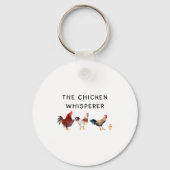 Porte-clés The Chicken Whisperer Funny  (Recto)