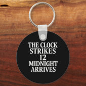 Porte-clés The Clock Strikes 12 Midnight Arrives Meme _2  (Recto)
