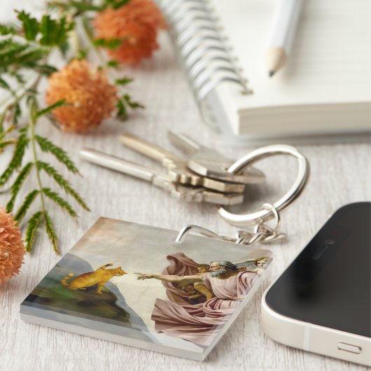 Porte-clés The Creation of Purrfection (Devant Droit)