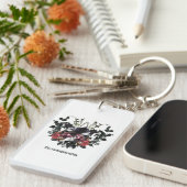 Porte-clés The Crow Laughing Awfully (Devant droit)