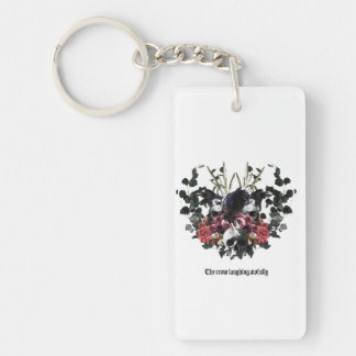 Porte-clés The Crow Laughing Awfully