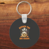 Porte-clés Thé de Halloween Saison de Boo (Recto)
