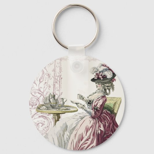 Porte-clés Thé de l'après-midi ! (Recto)