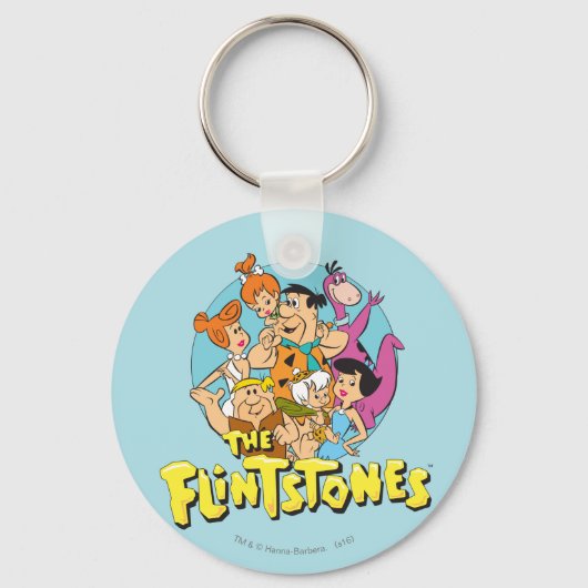 Porte-clés The Flintstones and Rubbles Family Graphic (Recto)