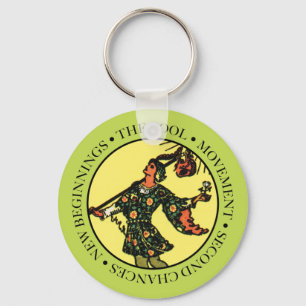 Porte-clés The Fool Keychain with Text