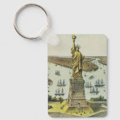 Porte-clés The Great Bartholdi Statue, Statue of Liberty (Recto)