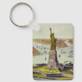 Porte-clés The Great Bartholdi Statue, Statue of Liberty (Recto)