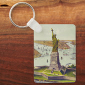 Porte-clés The Great Bartholdi Statue, Statue of Liberty (Recto)