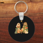 Porte-clés The Greatest Gift Off All Nativity Scene Jesus Mat (Recto)