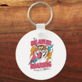 Porte-clés The Heavens Are Roaring Psalm 19_1, Retro Tiger Gr (Recto)