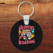 Porte-clés The Heavens Are Roaring Psalm 19_1 Tiger Christian (Recto)