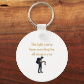 Porte-clés The light is you iPad Smart Cover (Recto)