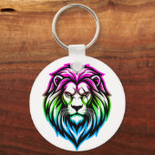 Porte-clés The Mighty Lion - Poly-Sovereign 'Multi-Front' (Recto)