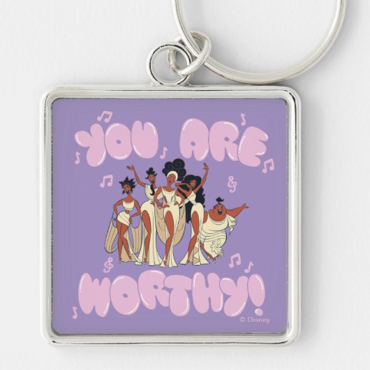 Porte-clés The Muses - You Are Worthy Keychain (Devant)