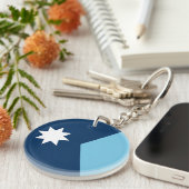 Porte-clés The new Flag of Minnesota State (Devant Droit)