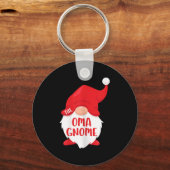 Porte-clés The Oma Gnome Matching Christmas Gnome Shirt (Recto)