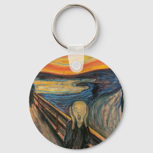 Porte-clés The Scream - Edvard Munch (Recto)