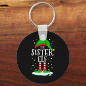 Porte-clés The Sister Elf Christmas Family Matching Xmas Grou (Recto)