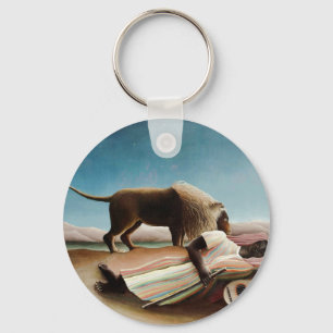 Porte-clés "The Sleeping Gypsy" de Rousseau (1897)