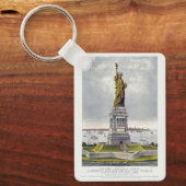 Porte-clés The Statue of Liberty, The Great Bartholdi Statue (Recto)