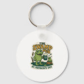 Porte-clés The Swamp Pub Frog St.Patrick's Day (Verso)
