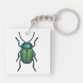 Porte-clés The tansy beetle (Dos)