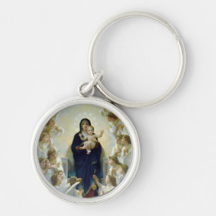 Porte-clés The Virgin with Angels by Bougeureau