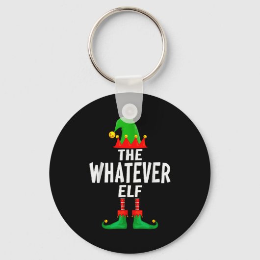 Porte-clés The Whatever Elf Matching Family Christmas (Recto)