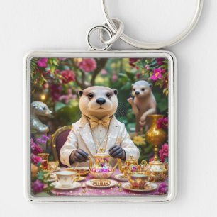 Porte-clés Théâtre de fantaisie de loutre mignonne